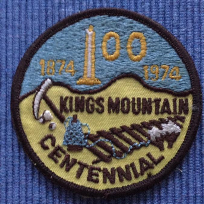 King's Mountain Centennial patch